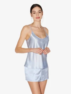 Azure Silk Camisole