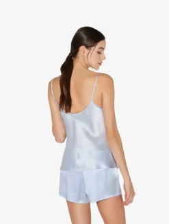 Azure Silk Camisole