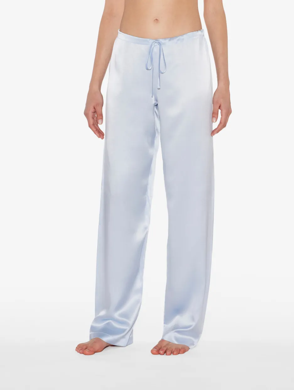 Azure Silk Pajama Set