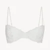 Balconette Bra In Lys With Embroidered Tulle