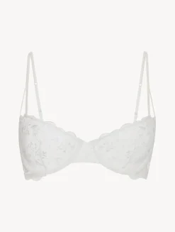 Balconette Bra In Lys With Embroidered Tulle
