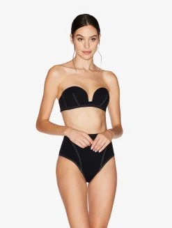 Bandeau Bikini Top In Black