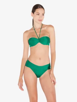Bandeau Bikini Top In Green