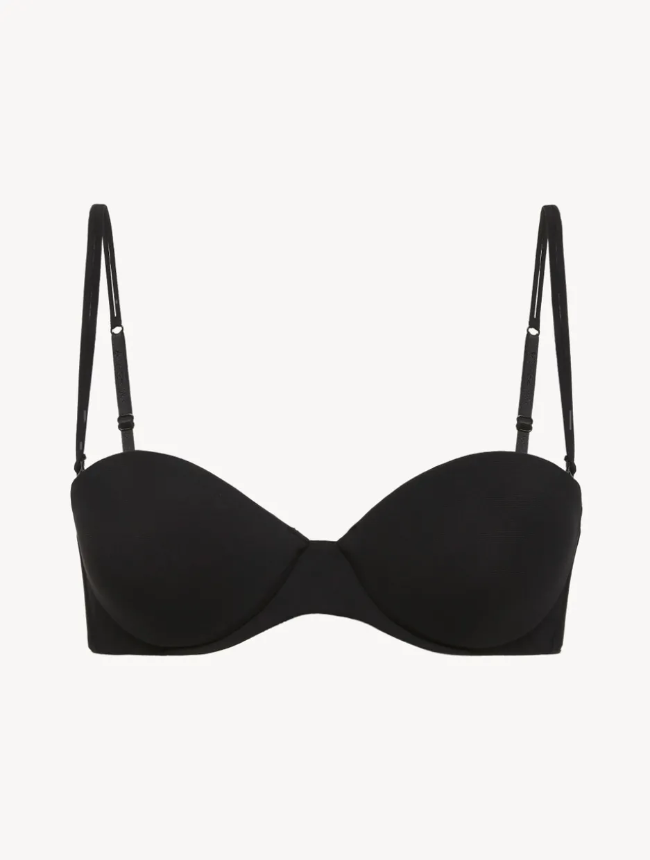 Bandeau Bra In Black