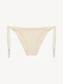 Bikini Brief In Champagne With Beading