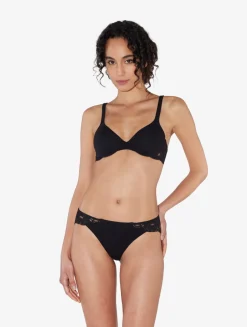 Black Cotton Brazilian Briefs