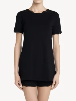 Black Cotton T-shirt
