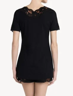 Black Cotton T-shirt