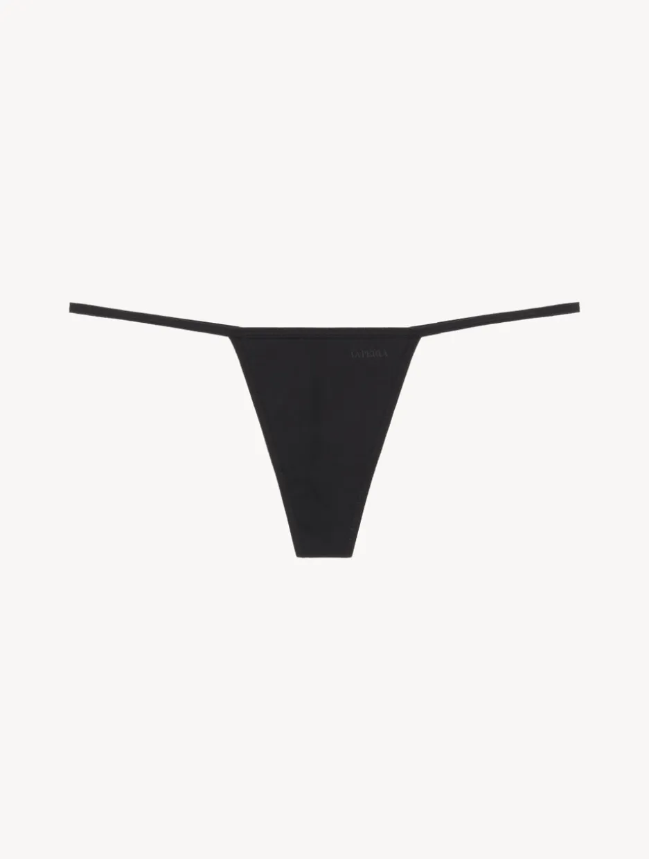 Black Invisible G-string