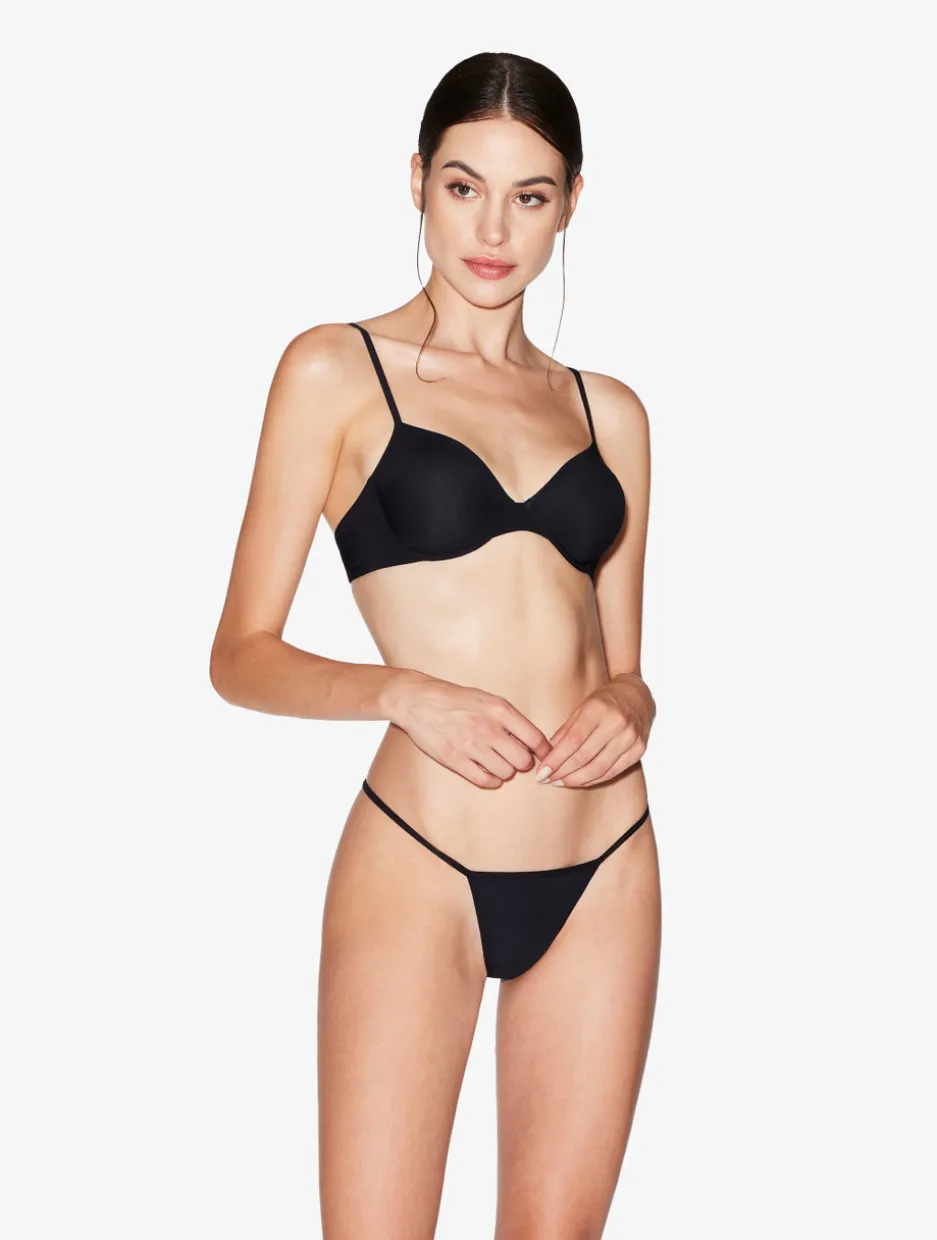 Black Invisible G-string
