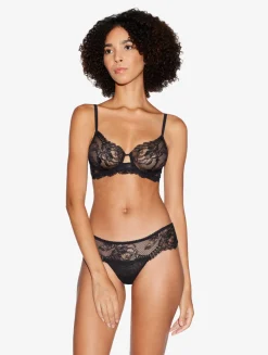 Black Lace Underwired Bra