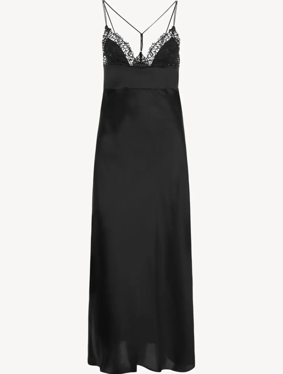 Black Long Nightdress
