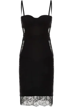 Black Padded Underwired Dress