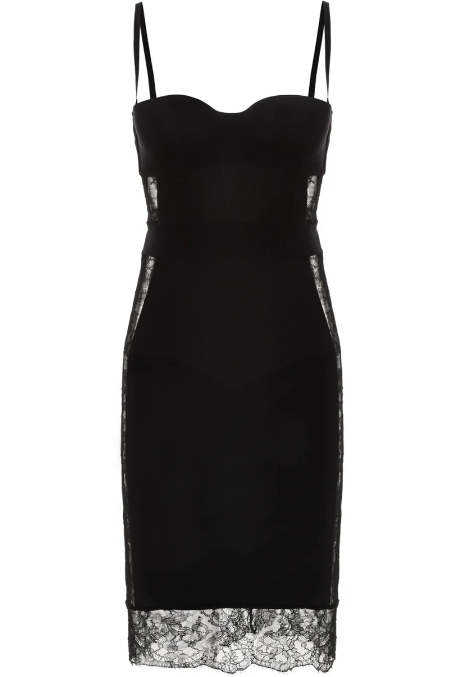 Black Padded Underwired Dress