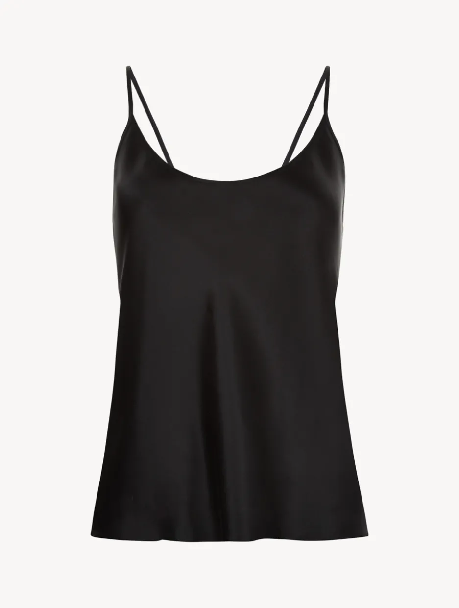 Black Silk Camisole