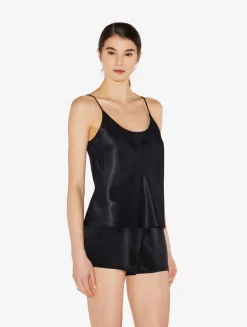 Black Silk Camisole