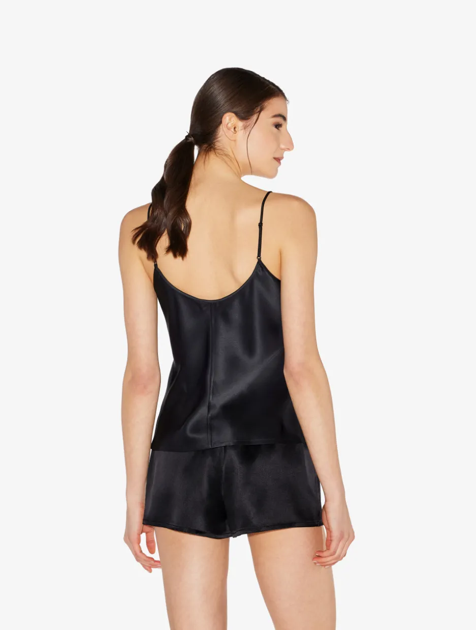 Black Silk Camisole