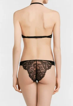 Black T-shirt Multiway Bra With Chantilly Lace
