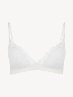 Bralette In Lys With Embroidered Tulle