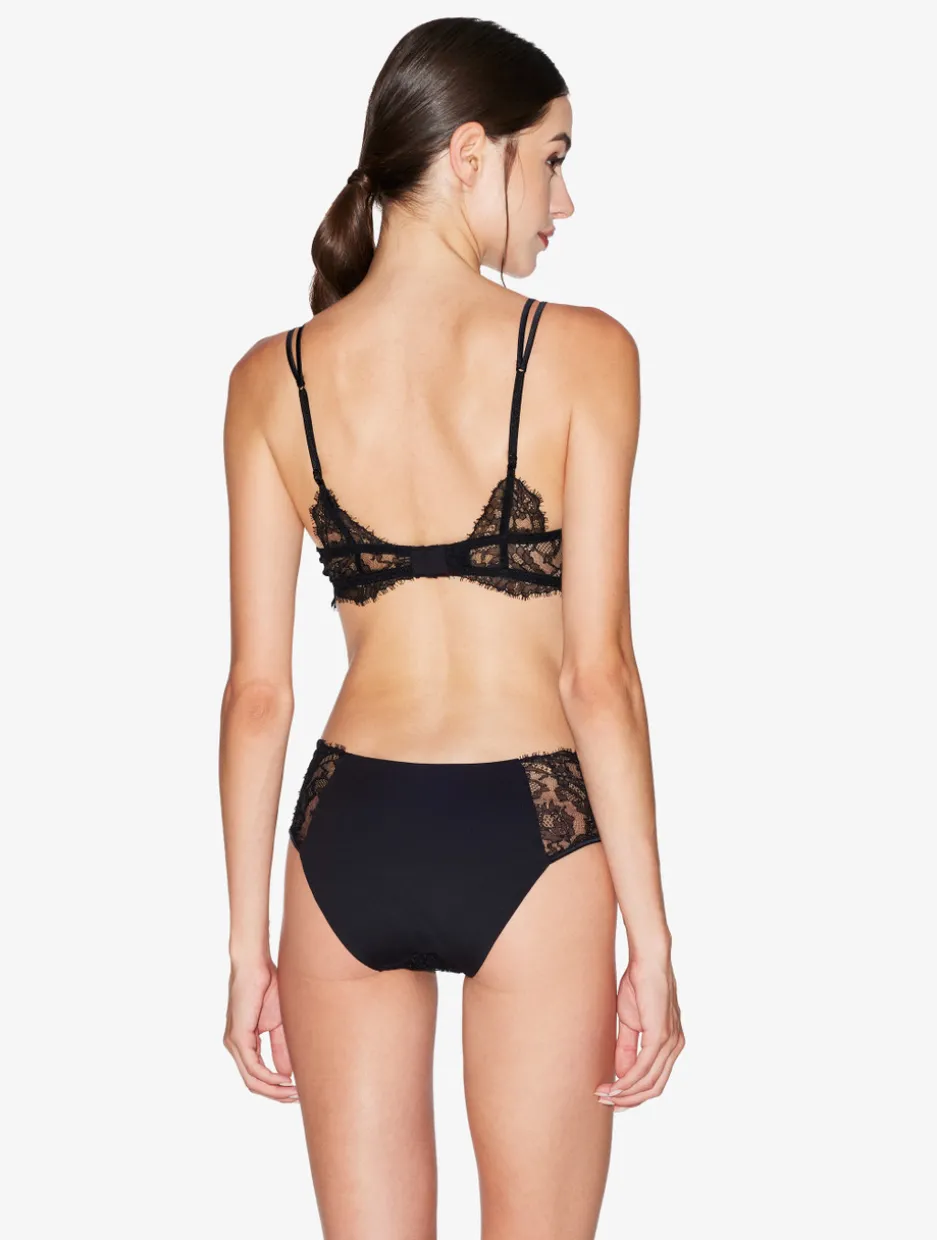 Brief With Leavers Lace