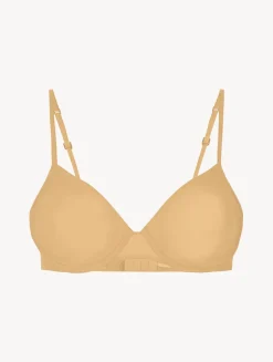 Hazel-coloured Underwired Non-padded Bra