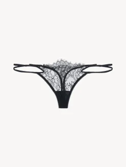 Lace Thong In Black