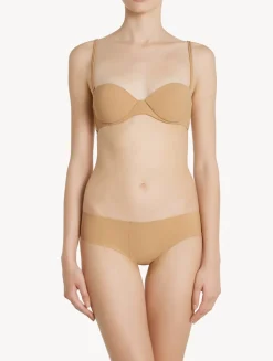 Laser-cut Hipster Briefs In Nude