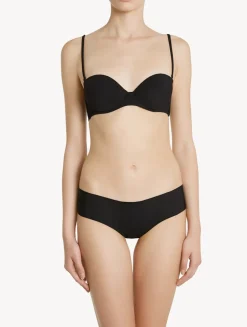 Laser-cut Hipster Briefs In Black