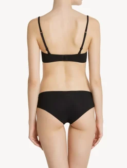 Laser-cut Hipster Briefs In Black