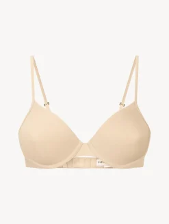 Latte-coloured Underwired Non-padded Bra