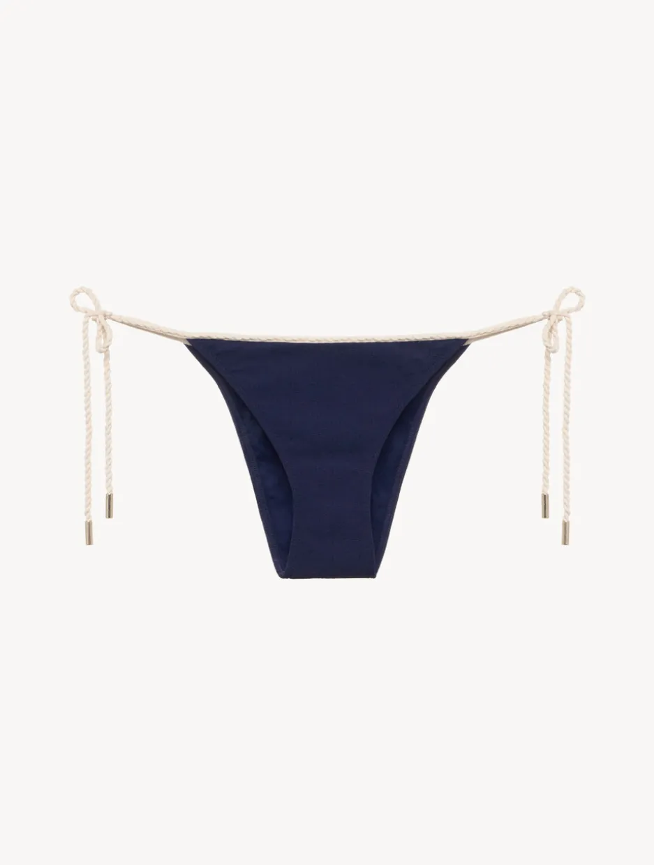 Monogram Bikini Brief In Navy