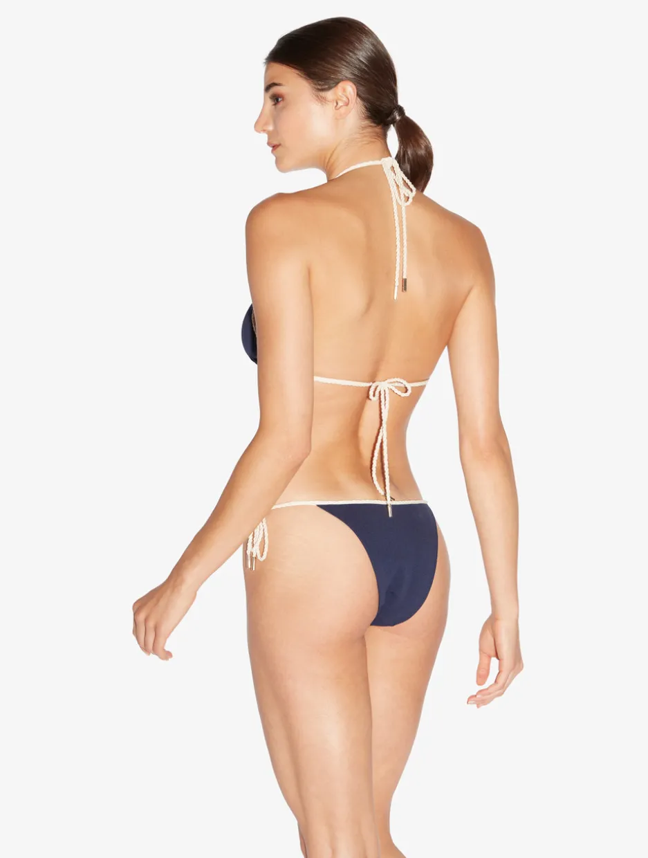 Monogram Bikini Brief In Navy