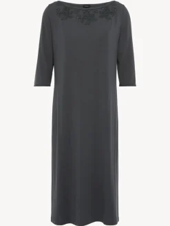 Nightdress In Charcoal Grey