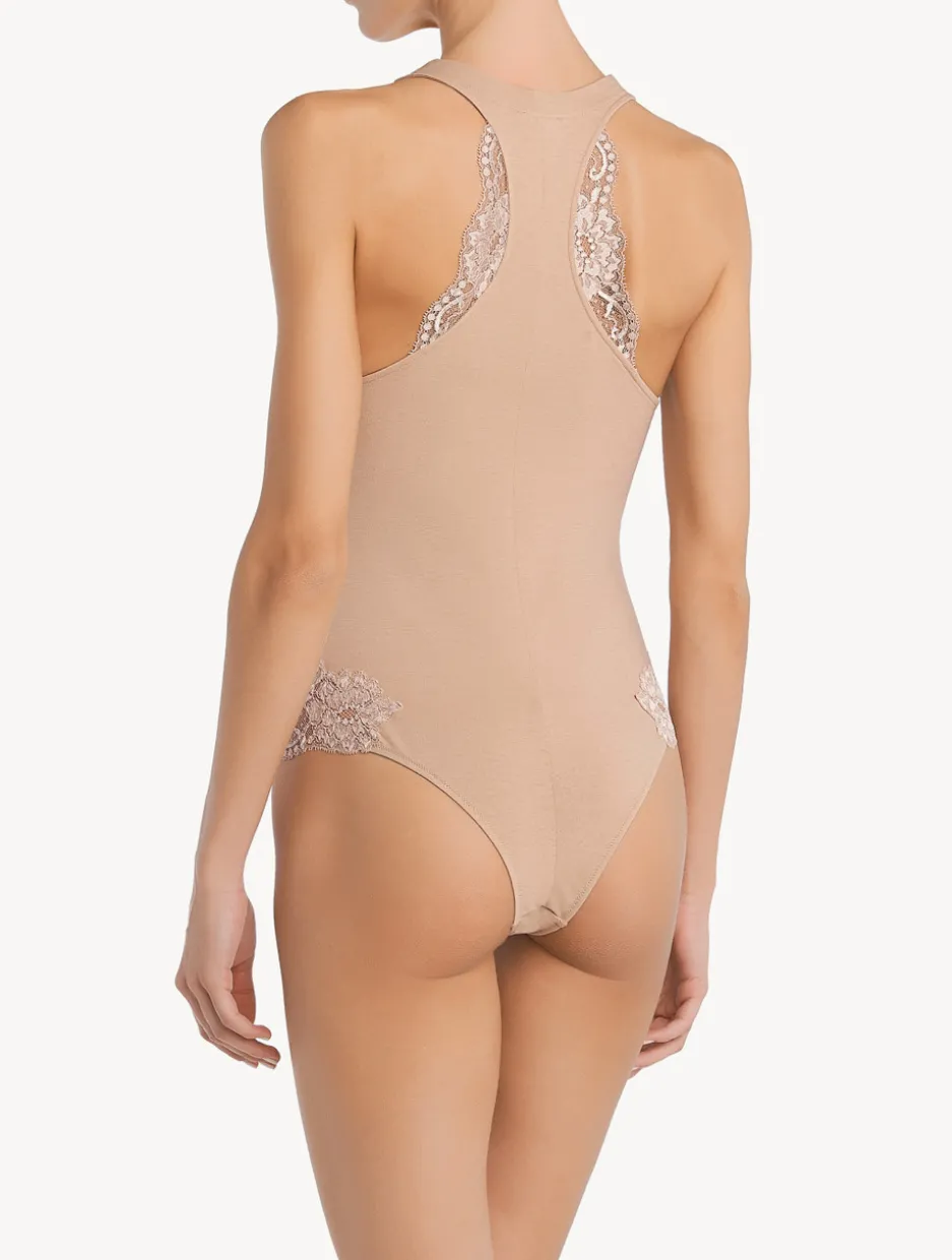 Nude Cotton Bodysuit