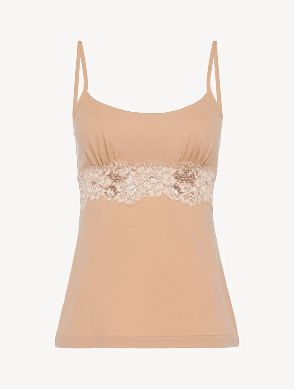 Nude Cotton Camisole