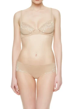 Nude Cotton Mid-rise Briefs