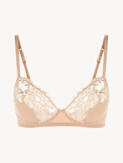 Nude Cotton Non-wired Bra