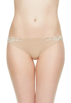 Nude Cotton Thong