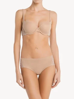 Nude Cotton T-shirt Bra