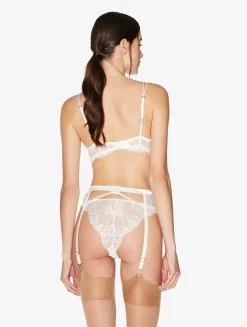 Off-white Lace Suspender Belt