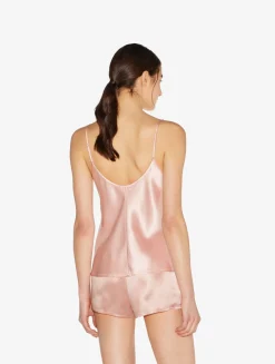Powder Pink Silk Camisole