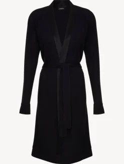 Short Robe In Onyx