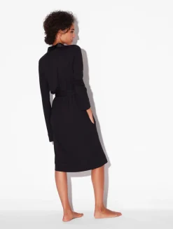 Short Robe In Onyx