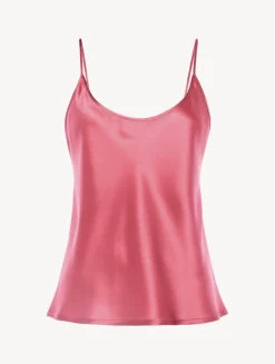 Silk Camisole In Wild Orchid