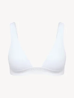 Soft Triangle Bra In White - Online Exclusive