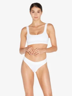 Thong In White - Online Exclusive