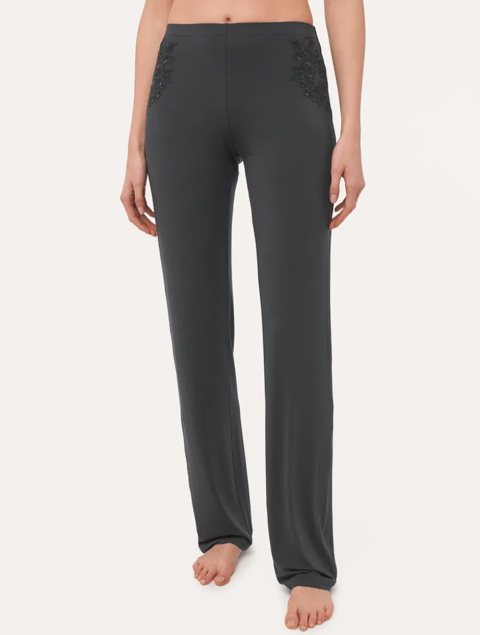 Trousers In Charcoal Grey