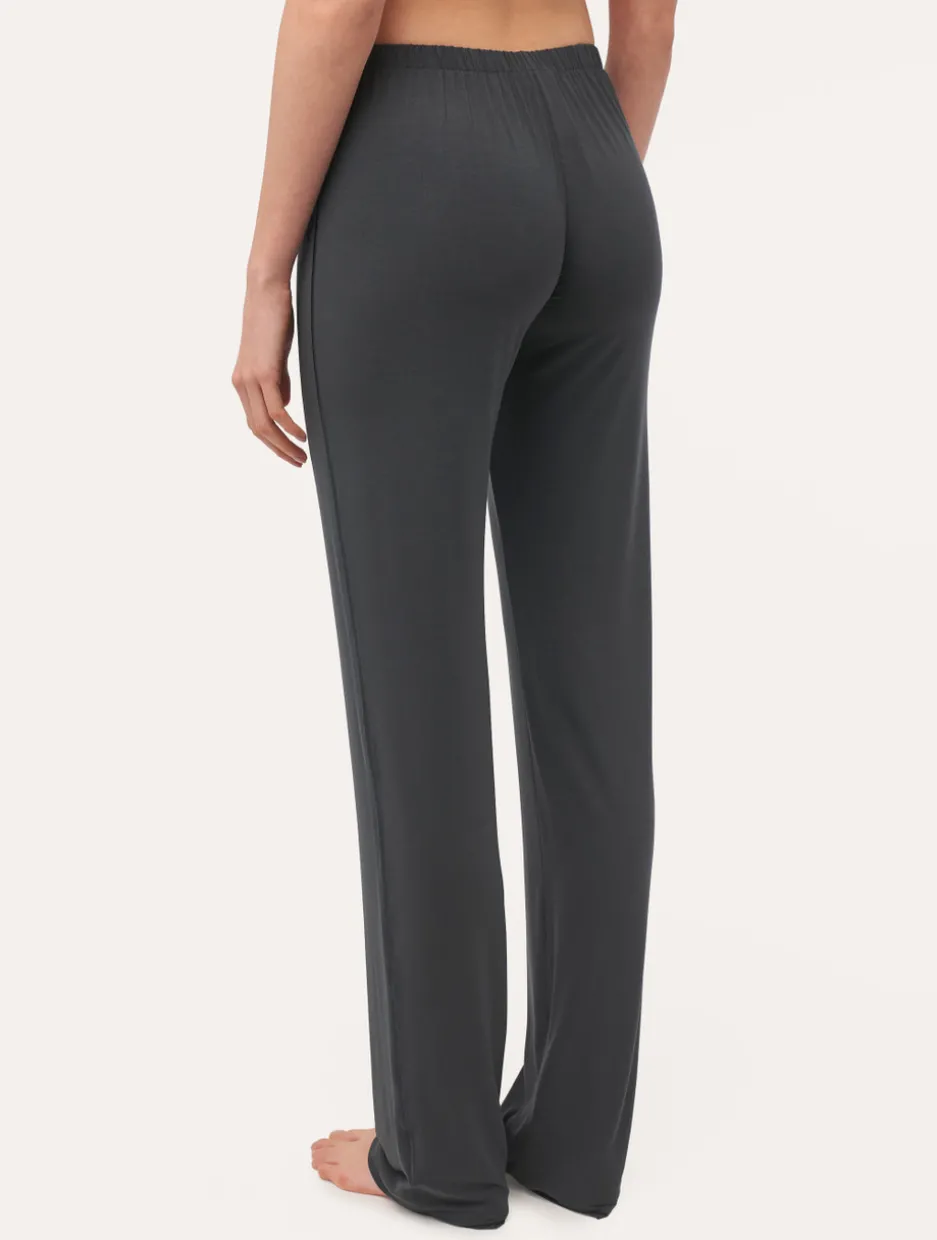 Trousers In Charcoal Grey
