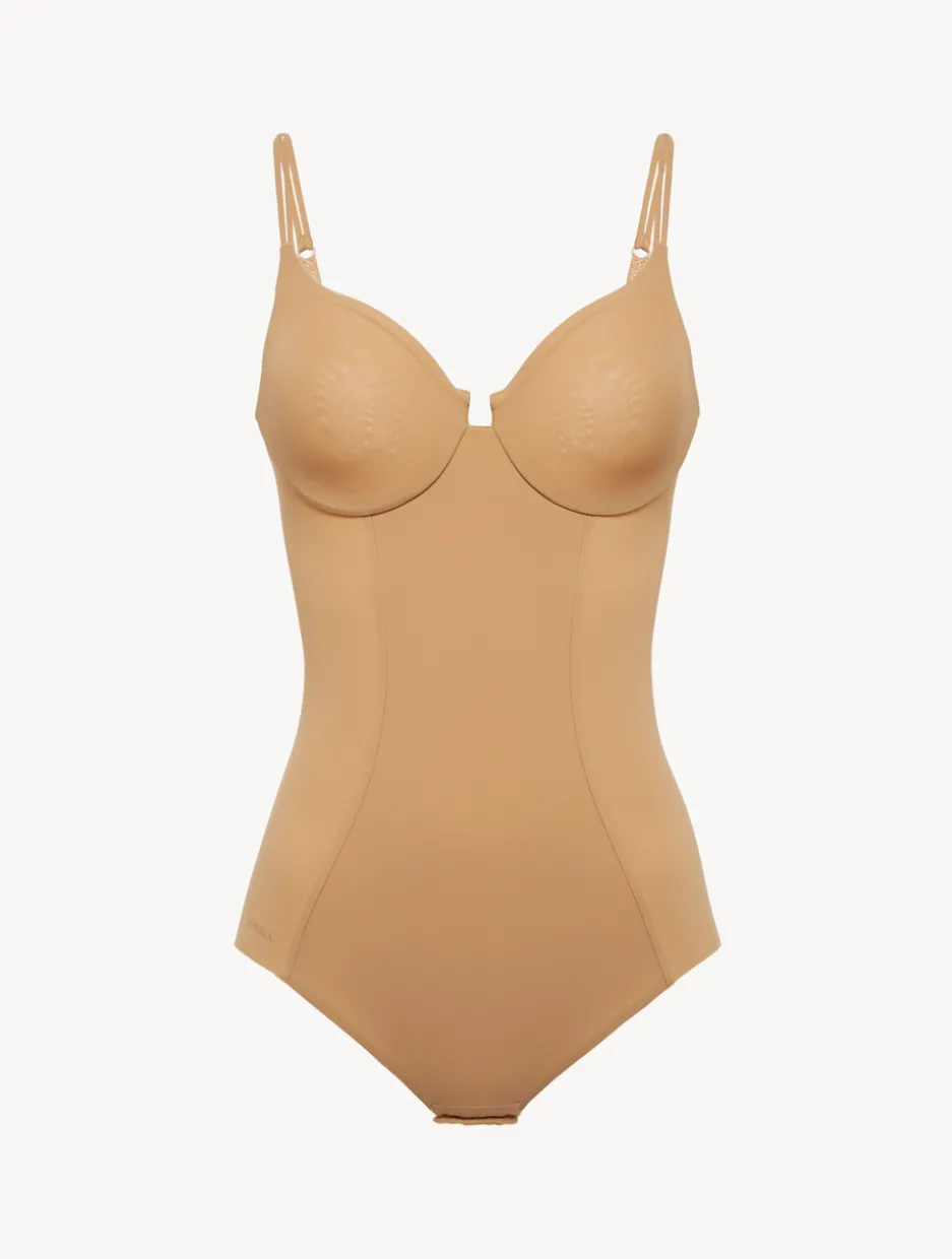 Underwired Bodysuit In Nude