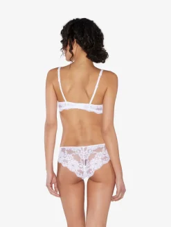 White Cotton Brazilian Briefs
